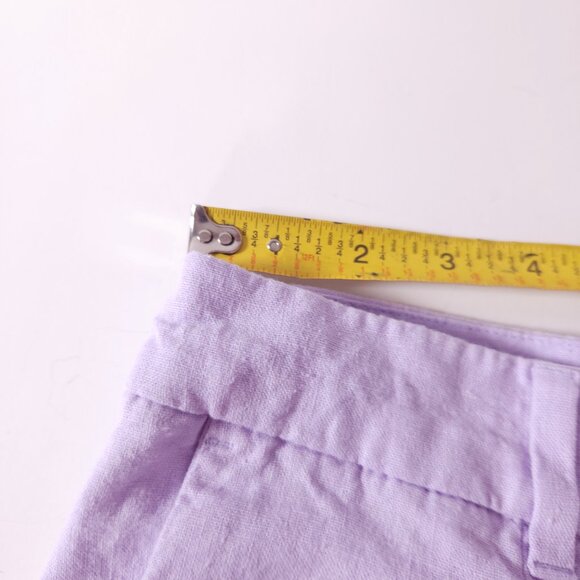 Old Navy Womens Extra High Rise Taylor Wide Leg Pants Large Linen Blend Trouser - Picture 5 of 15